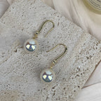 Glass Pear Beads Earrings E8690