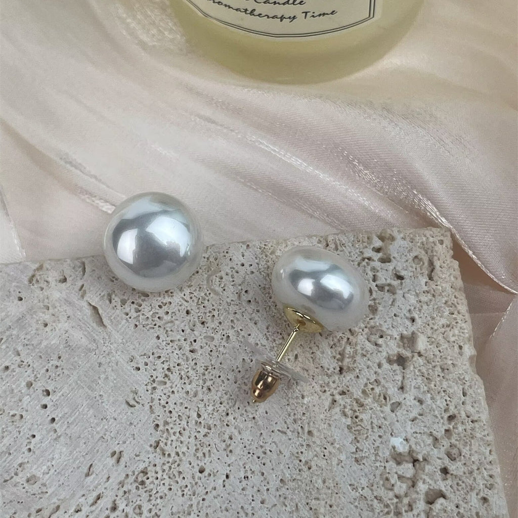 Glass Pear Beads Earrings E8696