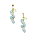 18K Gold Plated Various Stones Earrings E8764