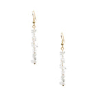 18K Gold Plated Various Stones Earrings E8765