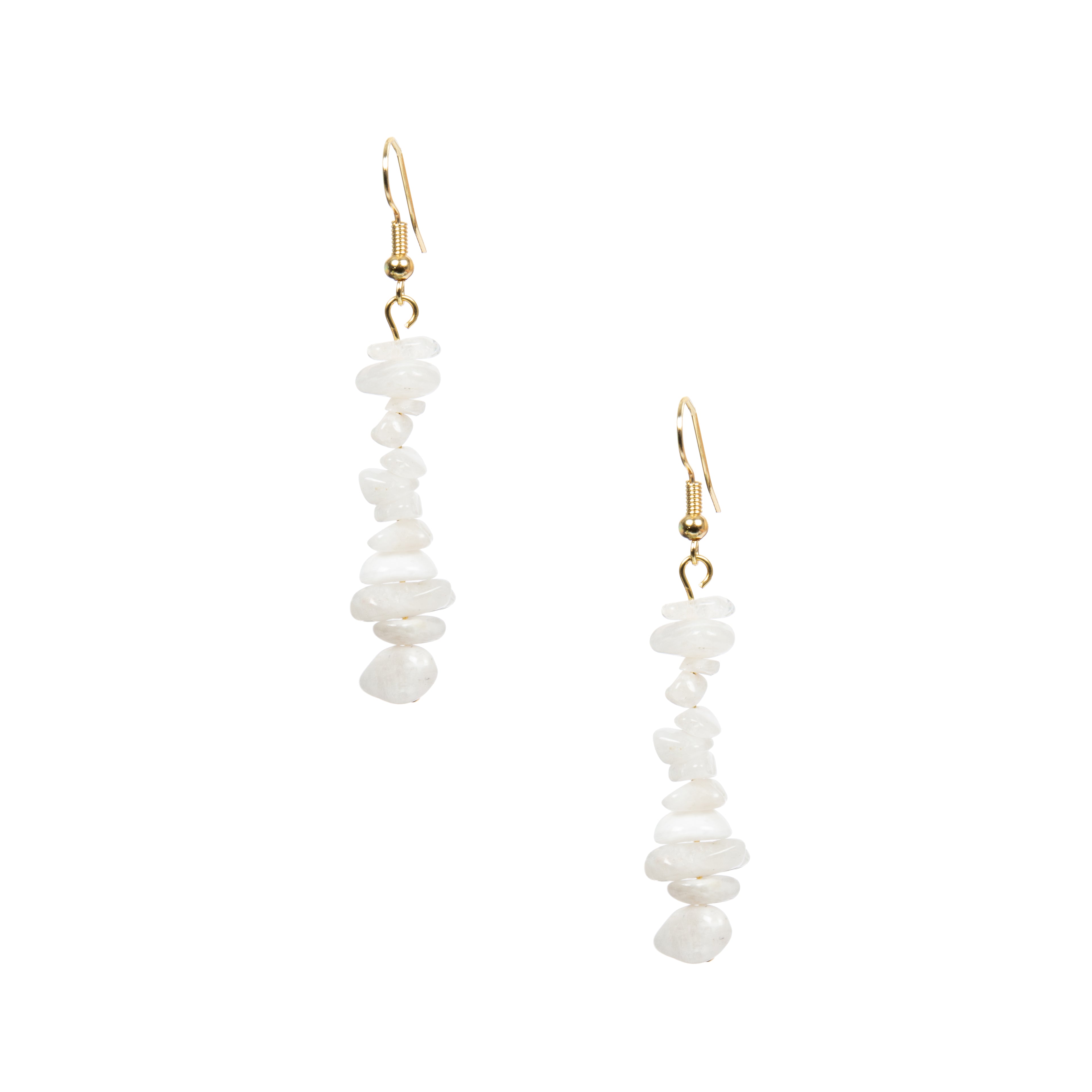 18K Gold Plated Various Stones Earrings E8765