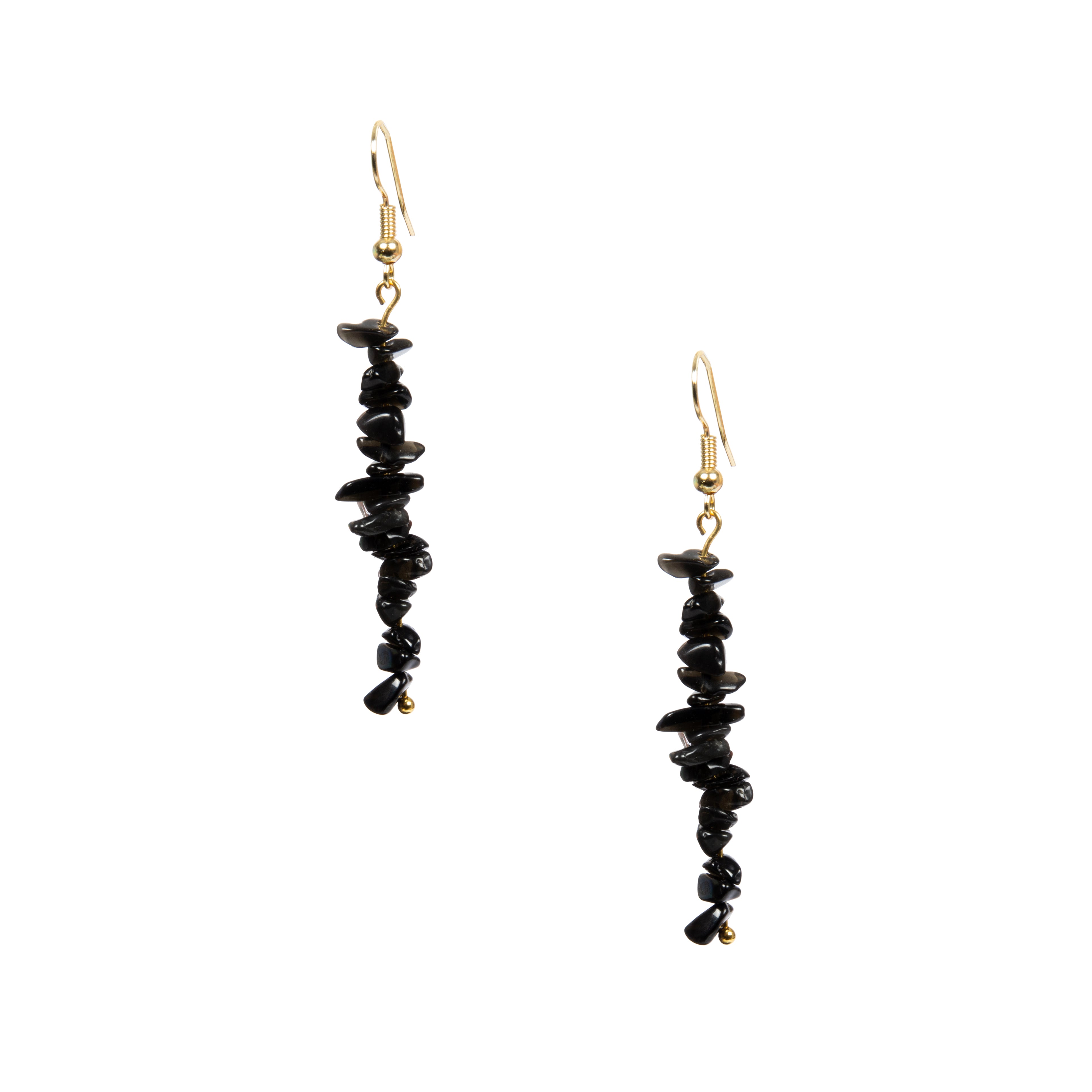 18K Gold Plated Various Stones Earrings E8765