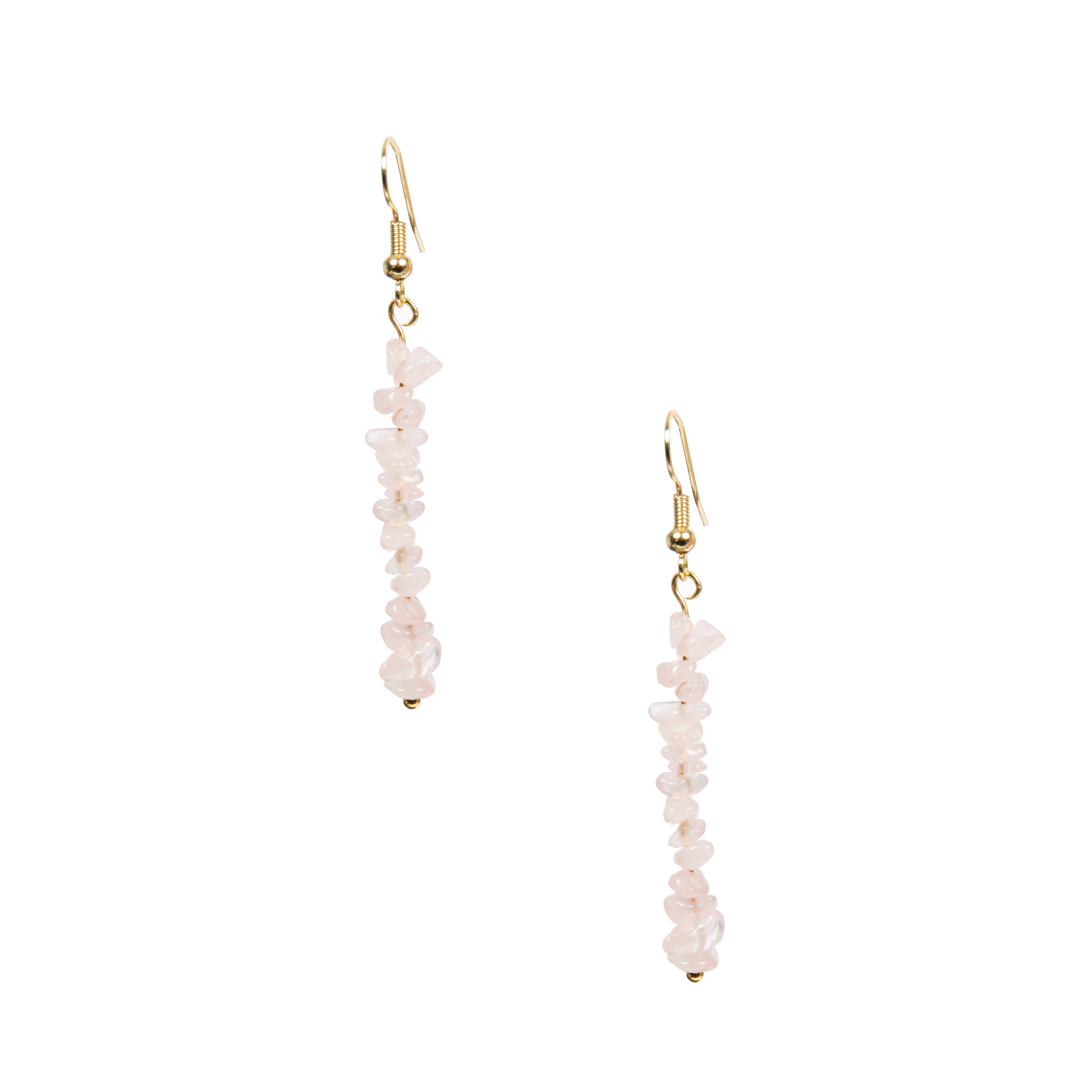 18K Gold Plated Various Stones Earrings E8765