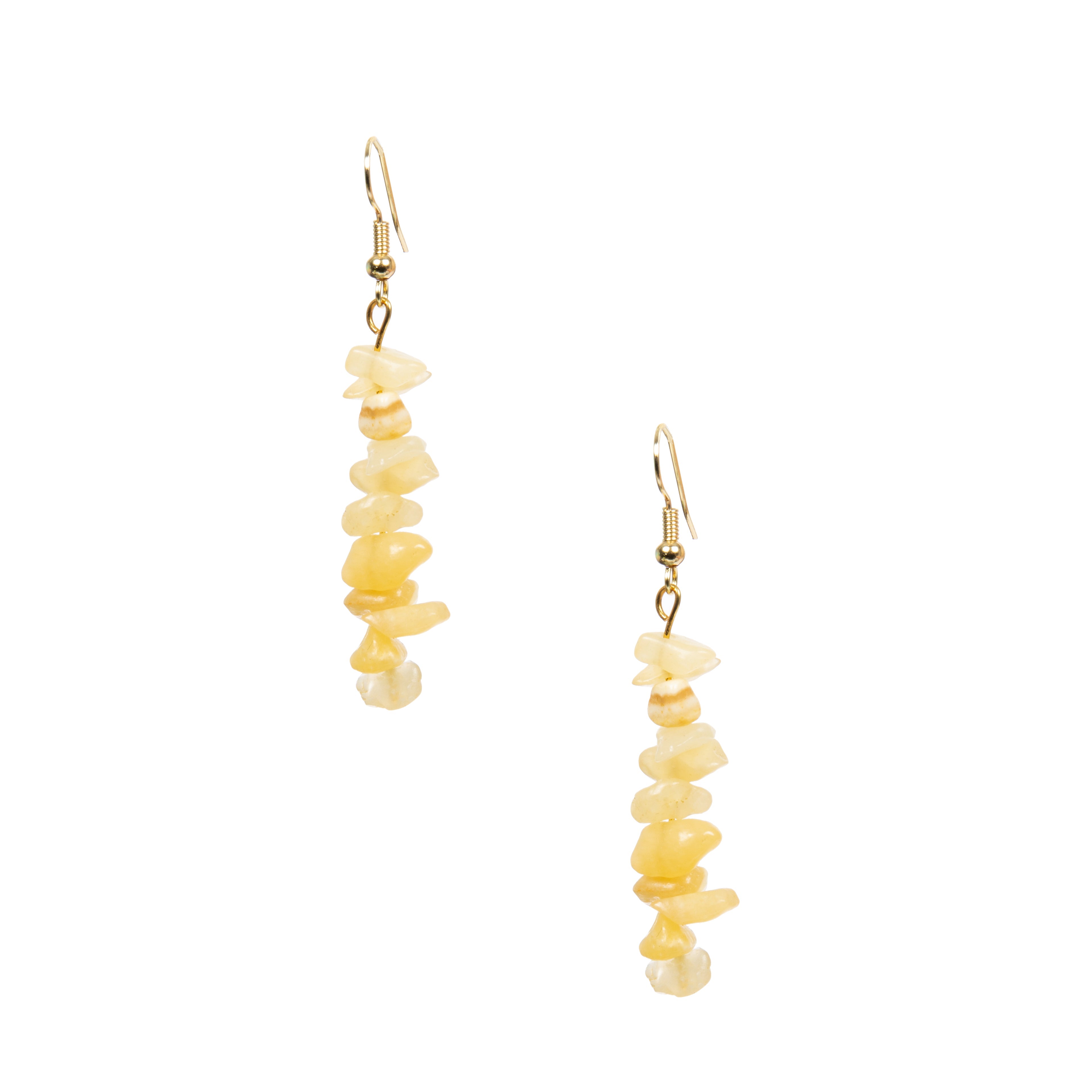 18K Gold Plated Various Stones Earrings E8765