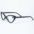 Handmade Rhinestone Cat Eye Reader G0303-Black