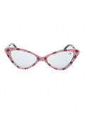 Handmade Rhinestone Cat Eye Reader Glasses G0305-Pink