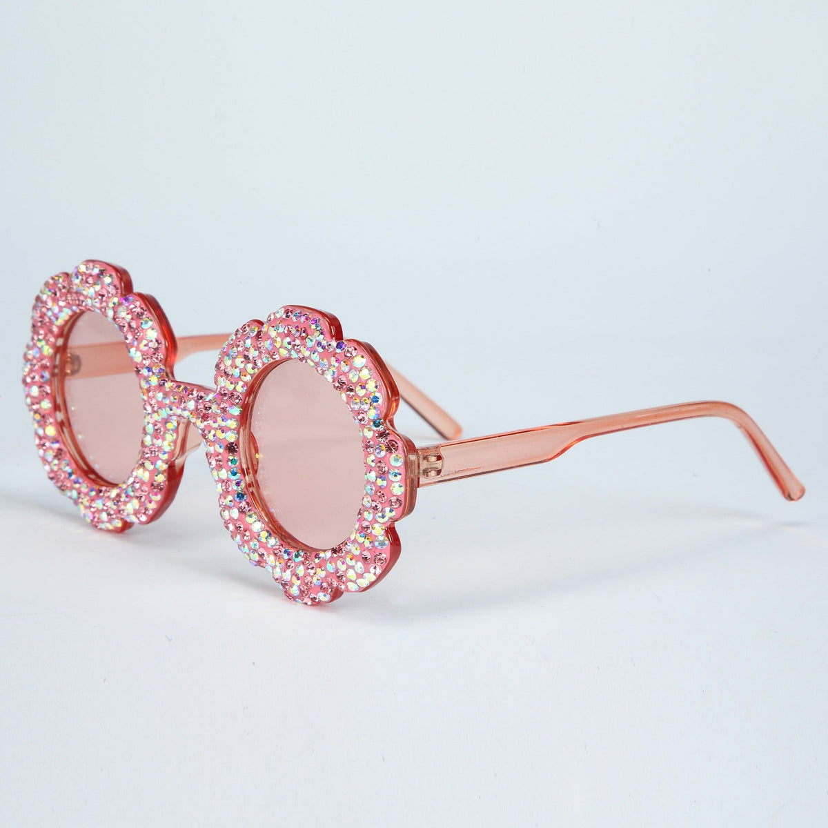 Handmade Flower Rhinestone Kids Sunglasses G0308