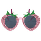 Handmade Strawberry Rhinestone Sunglasses G0375