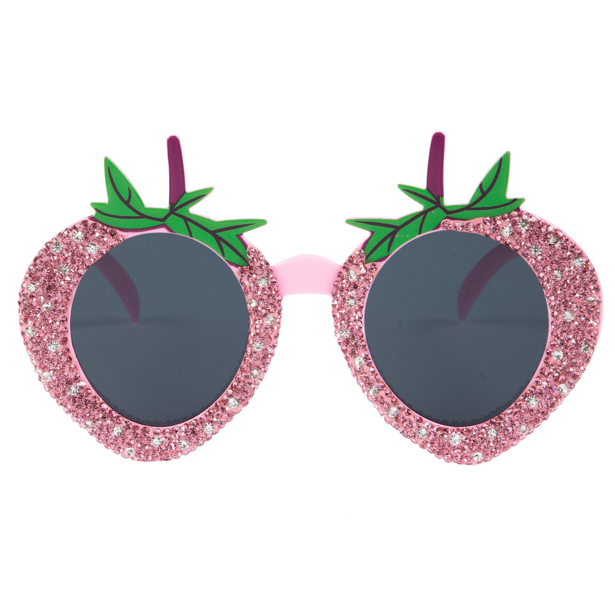 Handmade Strawberry Rhinestone Sunglasses G0375