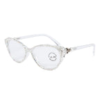 Handmade Rhinestone Cat Eye Reader Glasses G0399-AB