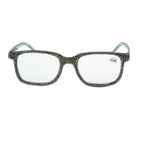 Handmade Rhinestone Rectangle Reader Glasses G0444-Grey
