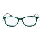 Handmade Rhinestone Rectangle Reader Glasses G0452-Green