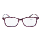 Handmade Rhinestone Rectangle Reader Glasses G0452-Purple