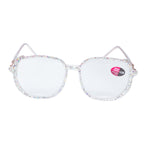 Handmade Rhinestone Square Reader Glasses G0468-AB