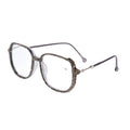 Handmade Rhinestone Square Reader Glasses G0468-Grey