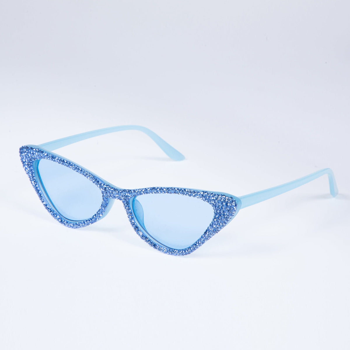 Handmade Rhinestone Cat Eye Sunglasses G0480
