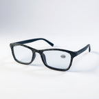 Handmade Rhinestone Rectangle Reader Glasses G0497 - Grey