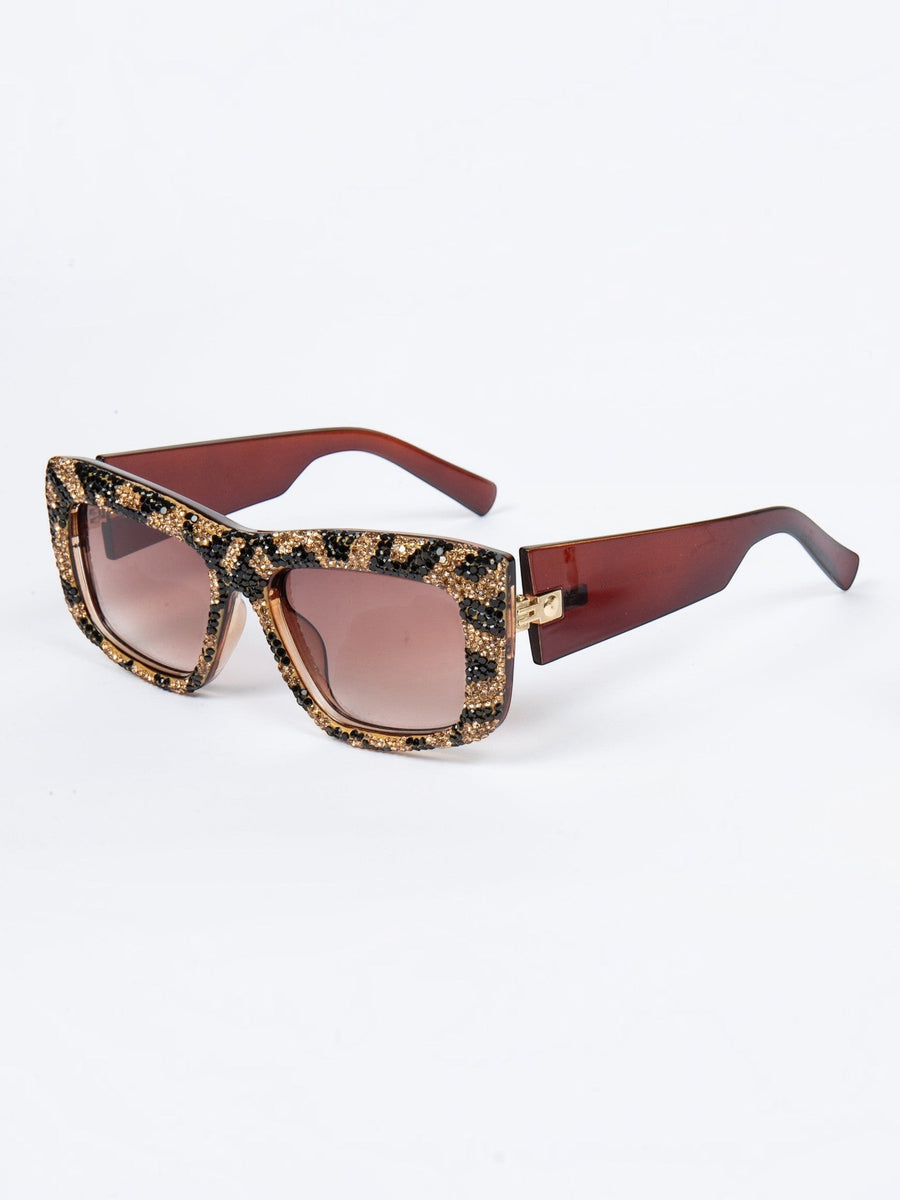 Handmade Rhinestone Sunglasses G0549