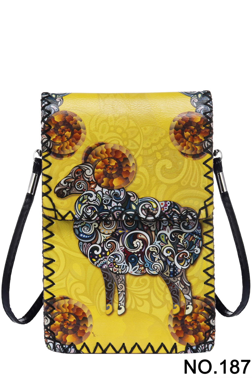 Sheep Print Crossbody Bag HB0580 - NO.187