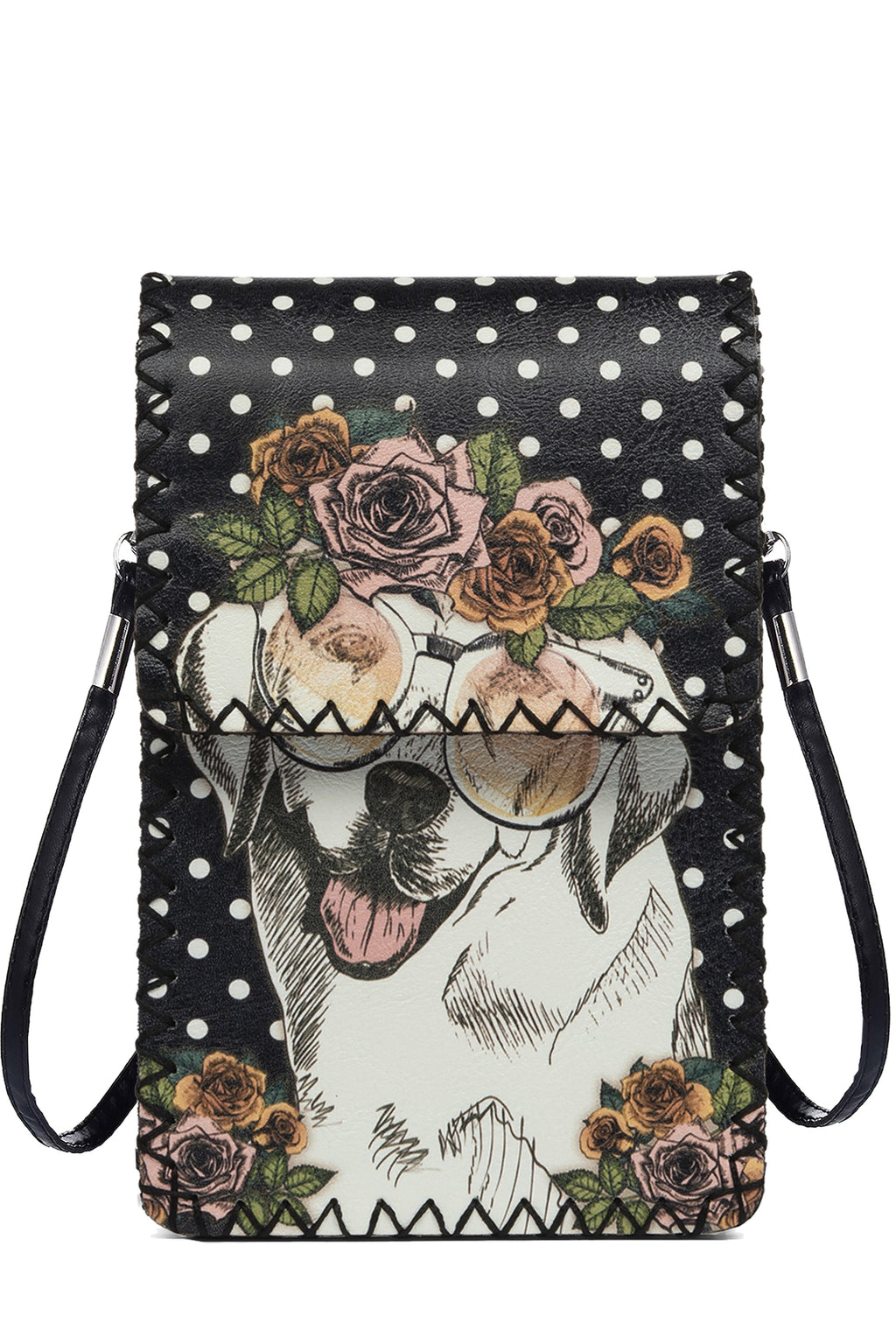 Floral Dog Printed Crossbody HB0580 - NO.150