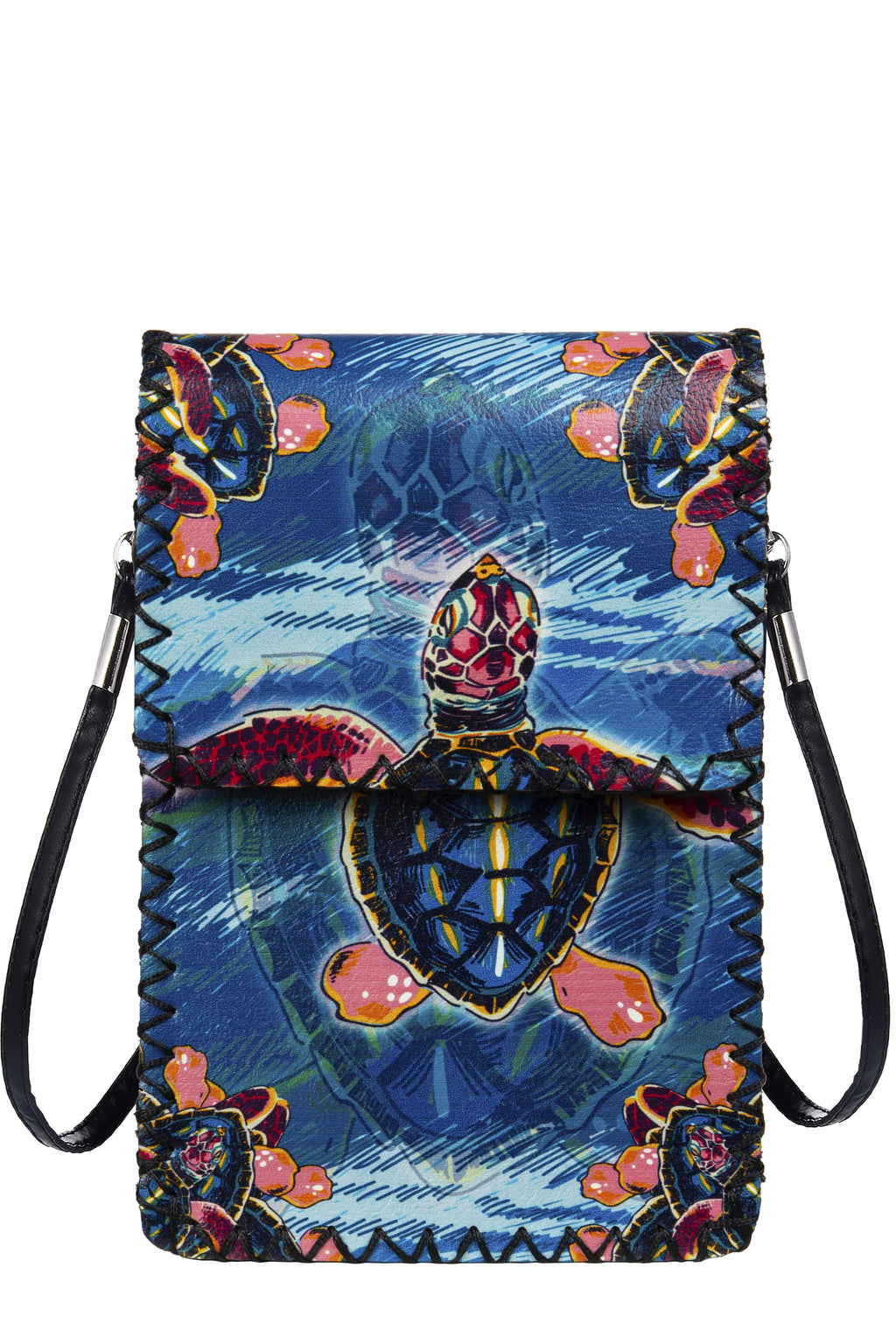Sea Turtle Printed Crossbody HB0580 - NO.157