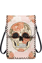 Floral Skull Printed Crossbody HB0580 - NO.160