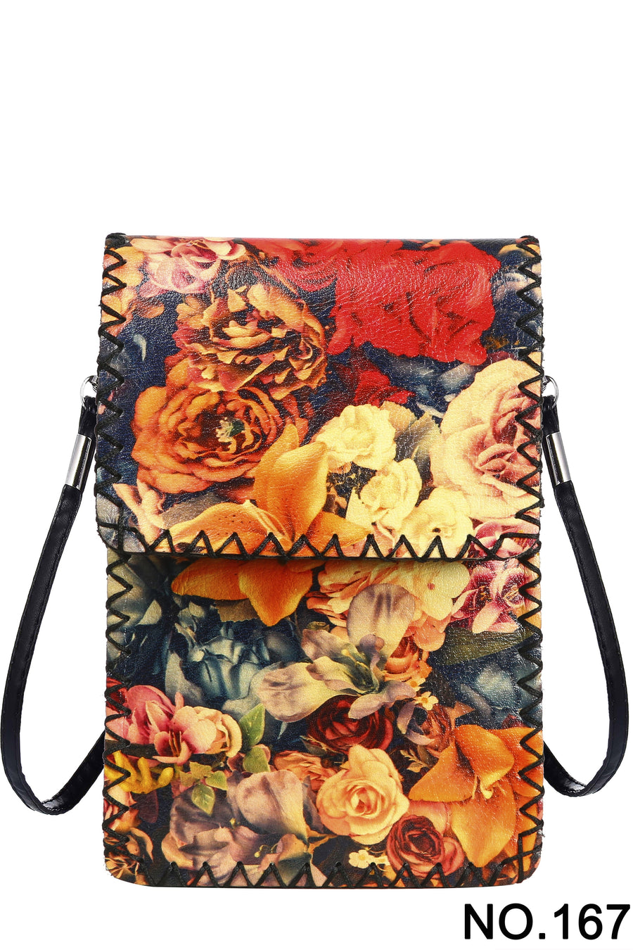 Floral Print Crossbody Bag HB0580 - No. 167
