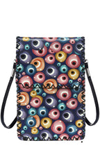 Evil Eyes Print Crossbody Bag HB0580 - NO.175