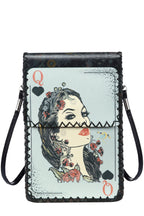 Poker Queen Print Crossbody Bag HB0580 - NO.178