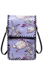 Sealife Printed Crossbody HB0580 - NO.185PU