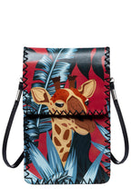 Floral Giraffe Print Crossbody Bag HB0580 - NO.188