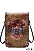 Floral Pig Printed Crossbody Bag HB0580 - No.51