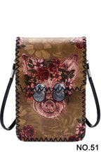 Floral Pig Printed Crossbody Bag HB0580 - No.51