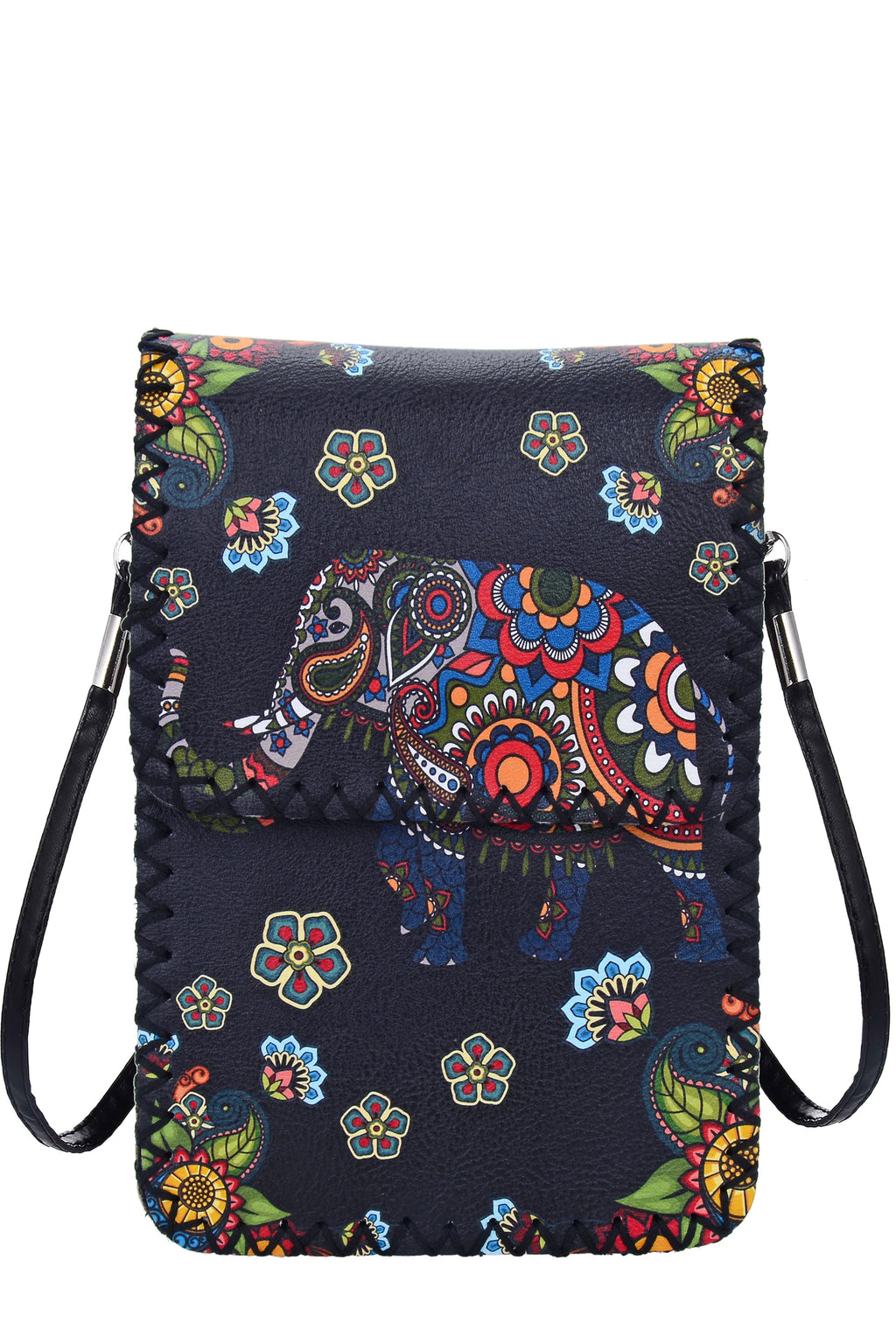 Floral Elephant Printed Crossbody HB0580 - NO.66