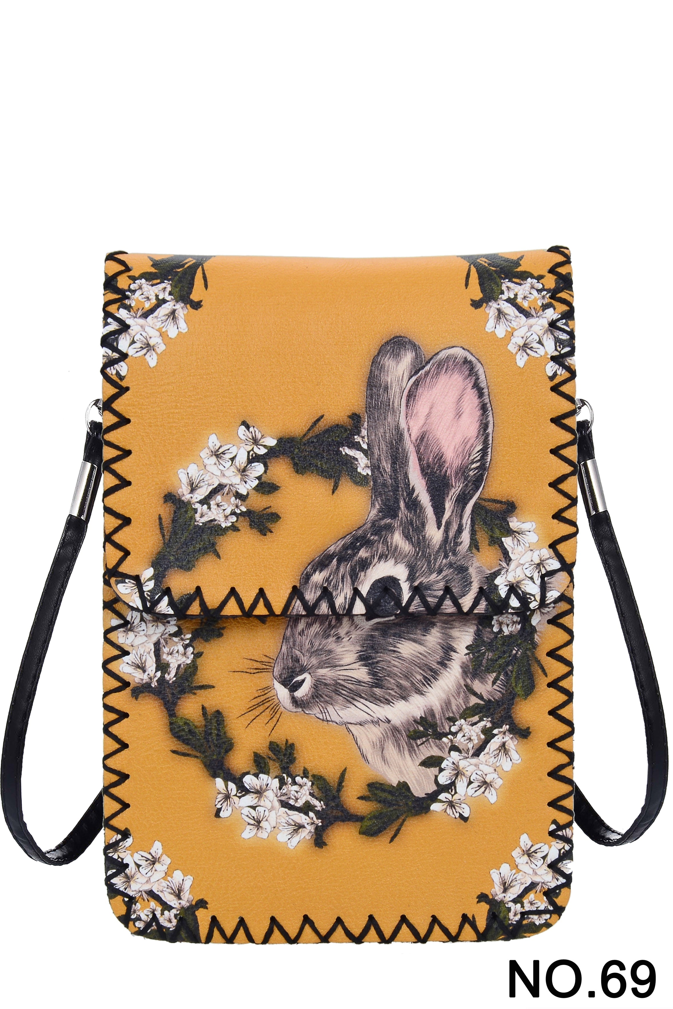 Rabbit Printed Crossbody HB0580-NO.69