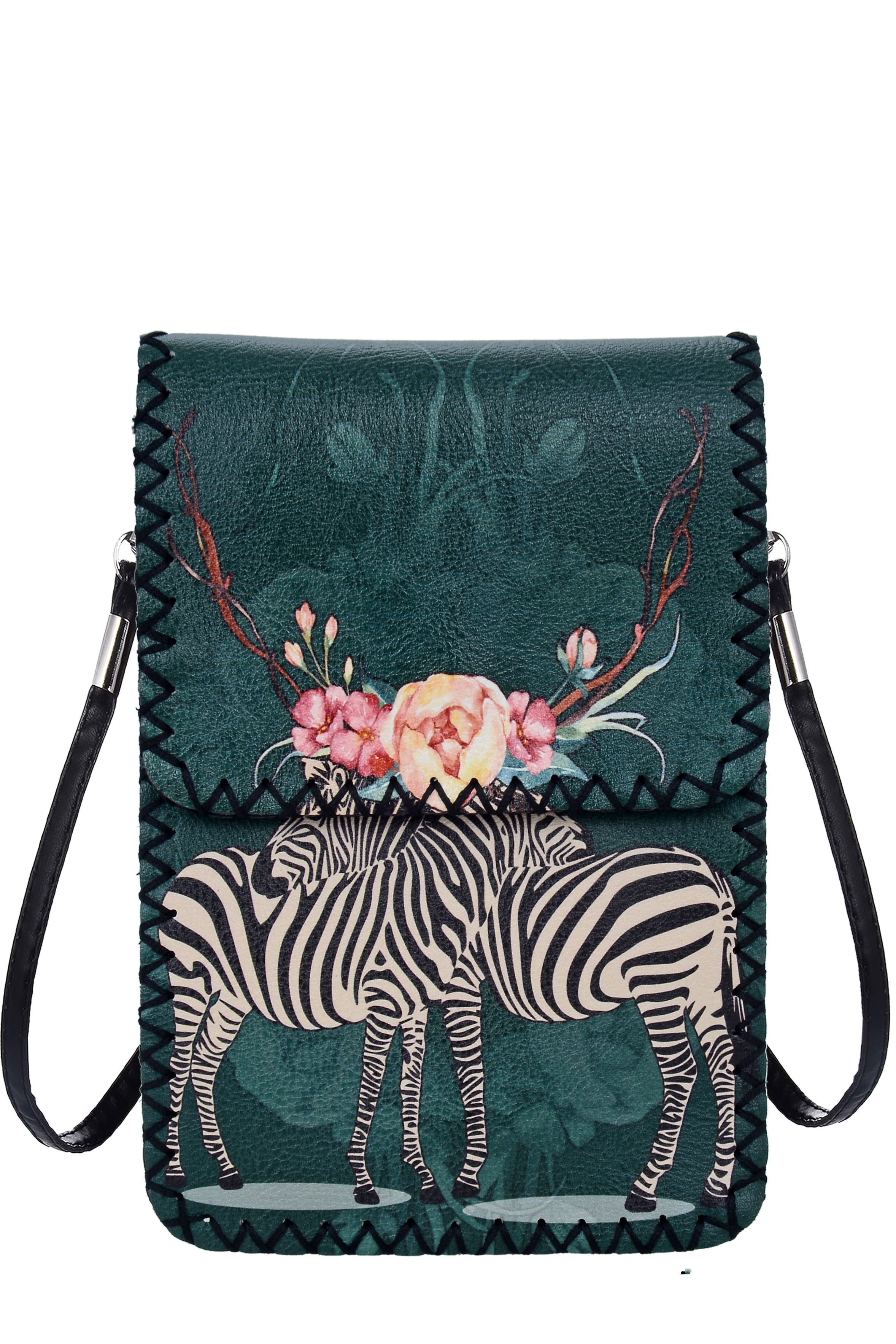 Zebra Print Crossbody Bag HB0580 - NO.76