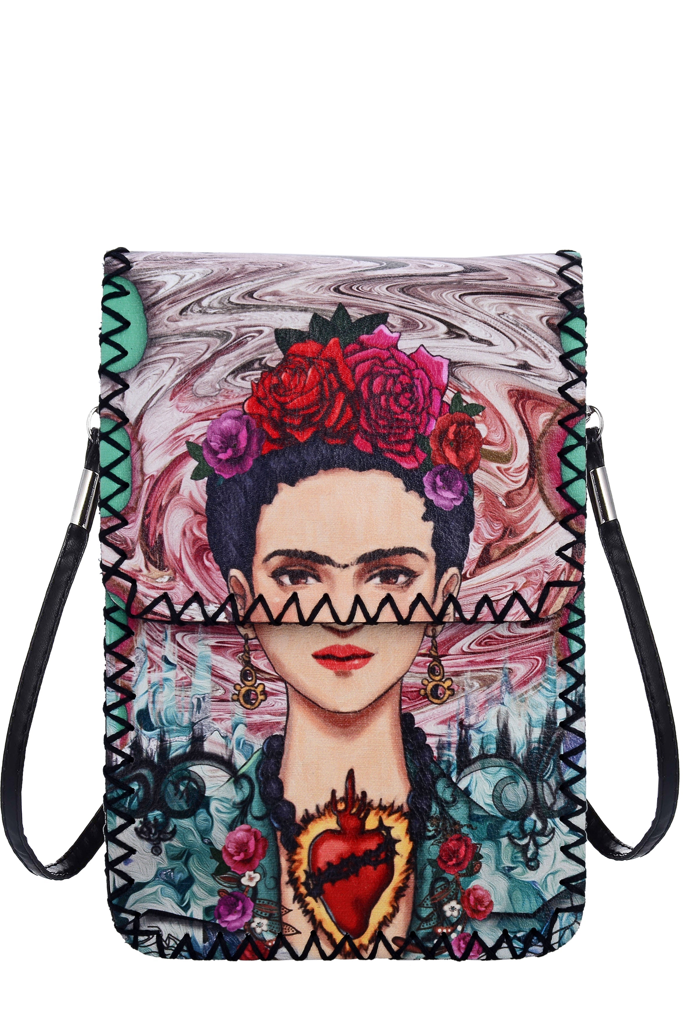 Frida Print Crossbody Bag HB0580 - NO.96