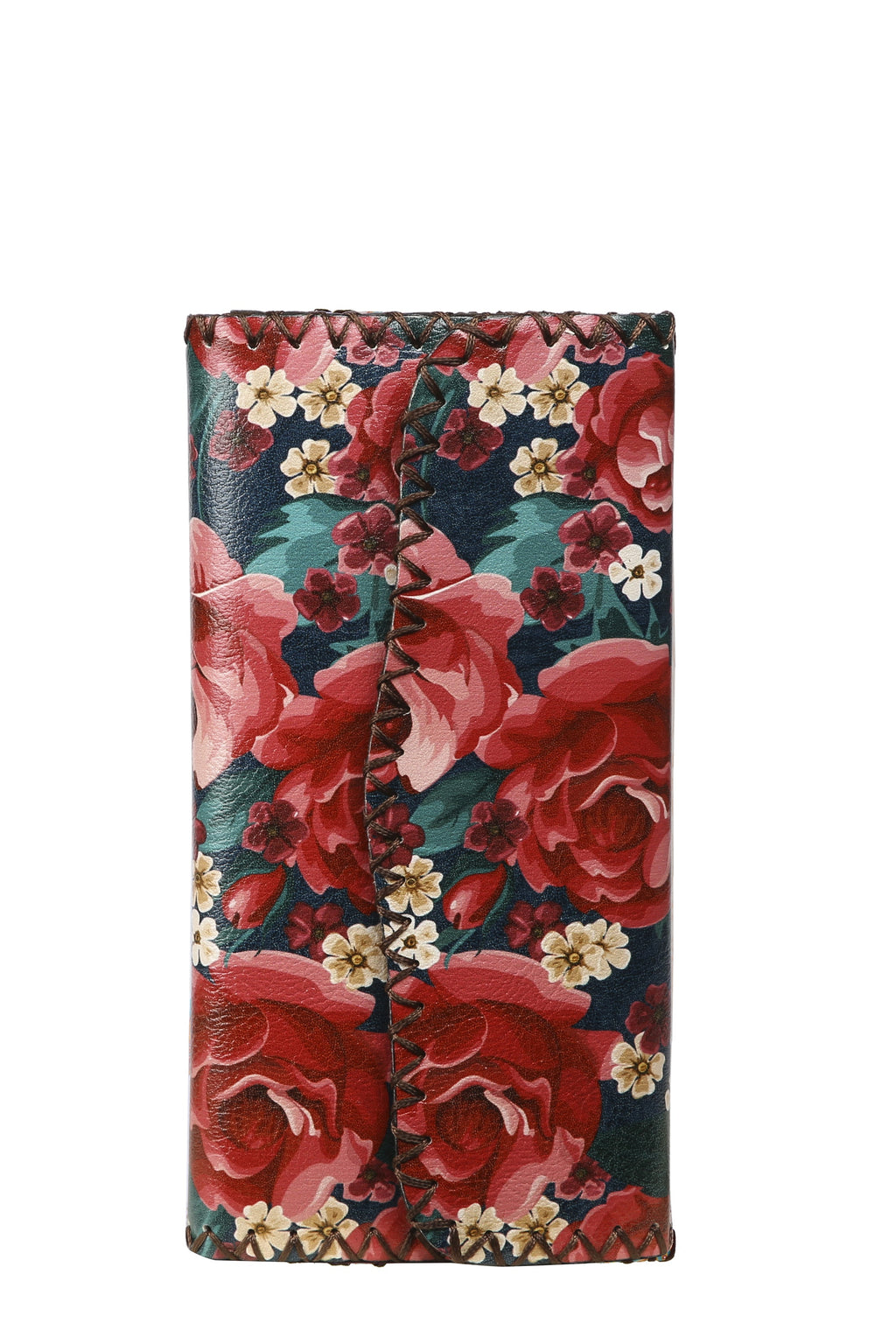 Rose Print Hand Stitch Wallet HB0582 - NO.139