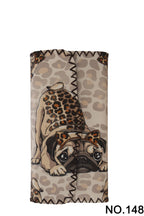 Playful Pug Print Hand Stitch Wallet HB0582 - NO.148