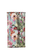 Floral Cactus Print Hand Stitch Wallet HB0582 - NO.170