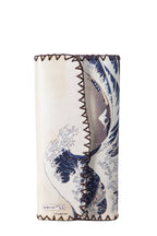 The Great Wave Print Hand Stitch Wallet HB0582 - NO.202