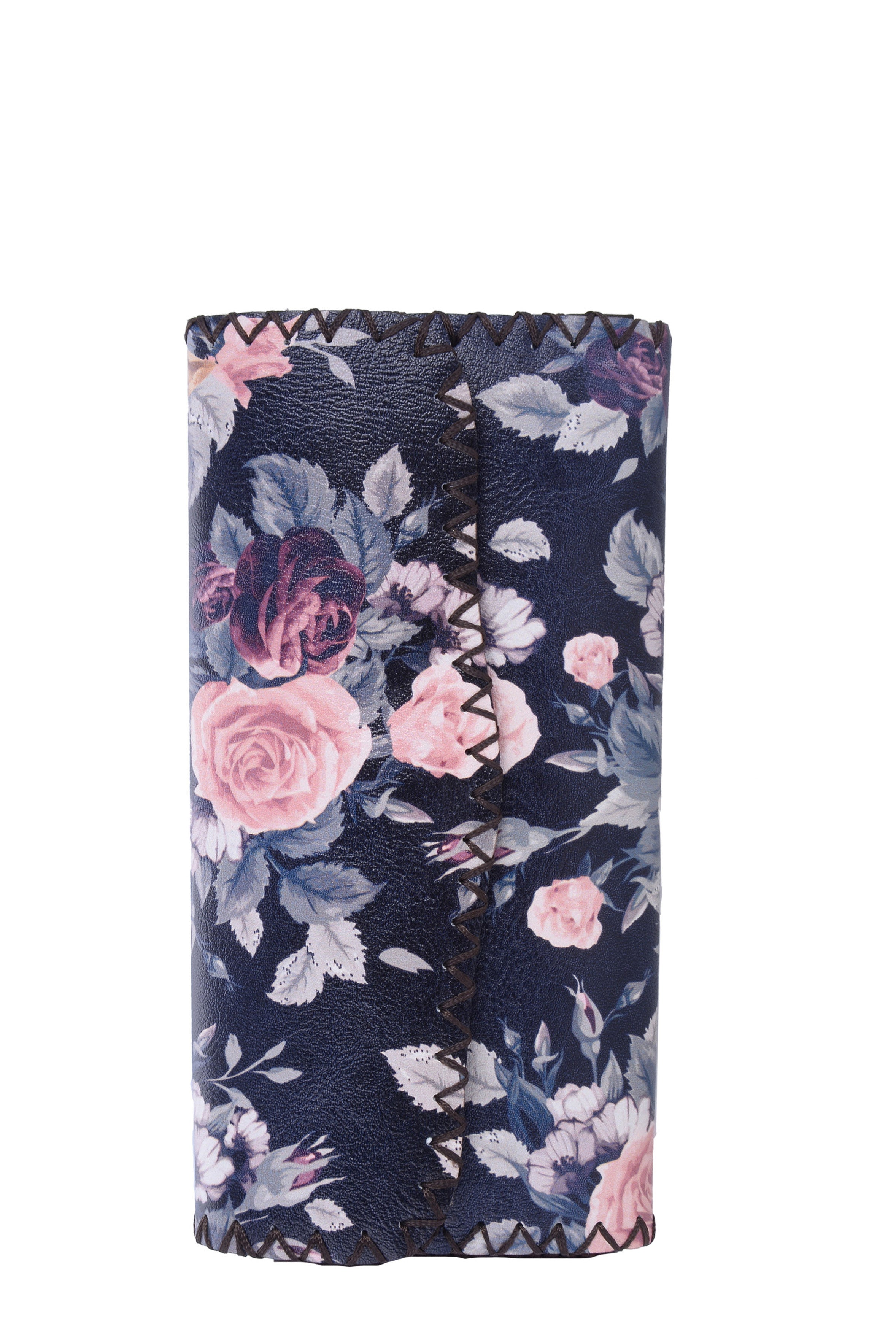 Flower Print Hand Stitch Wallet HB0582 - NO.29