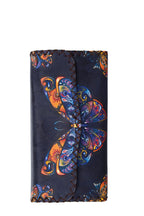 Butterfly Print Hand Stitch Wallet HB0582 - NO.63