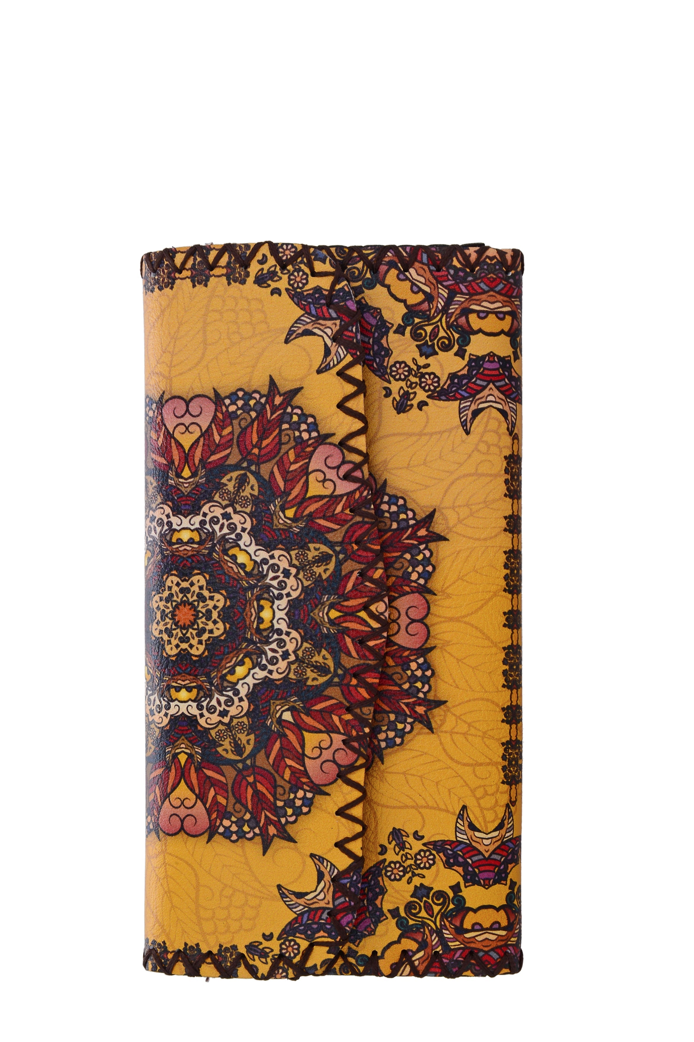 Ethnic Print Hand Stitch Wallet HB0582 - NO.82