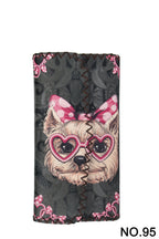 Skiz Tzu Dog Print Hand Stitch Wallet HB0582 - NO.95