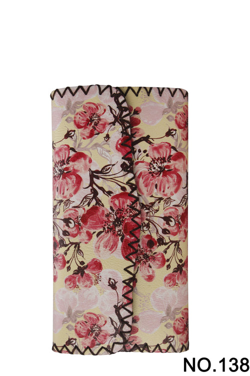 Blossom Print Hand Stitch Wallet HB0582 - NO.138