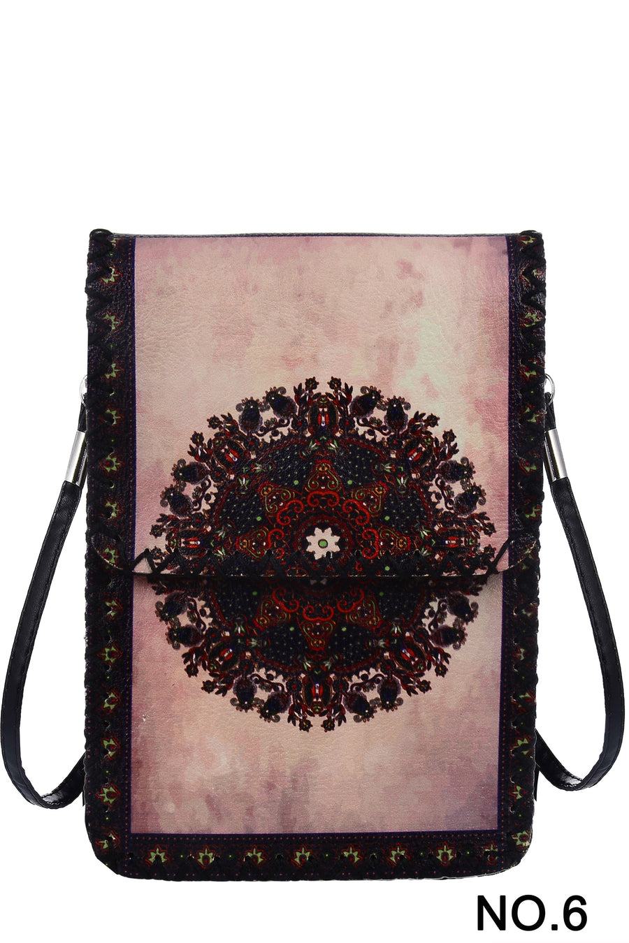 Ethnic Pattern Hand-Stitched Crossbody Bag HB0580 - No. 6