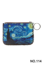 Starry Night Print Hand Stitch Coin Purse HB0665 - NO.114