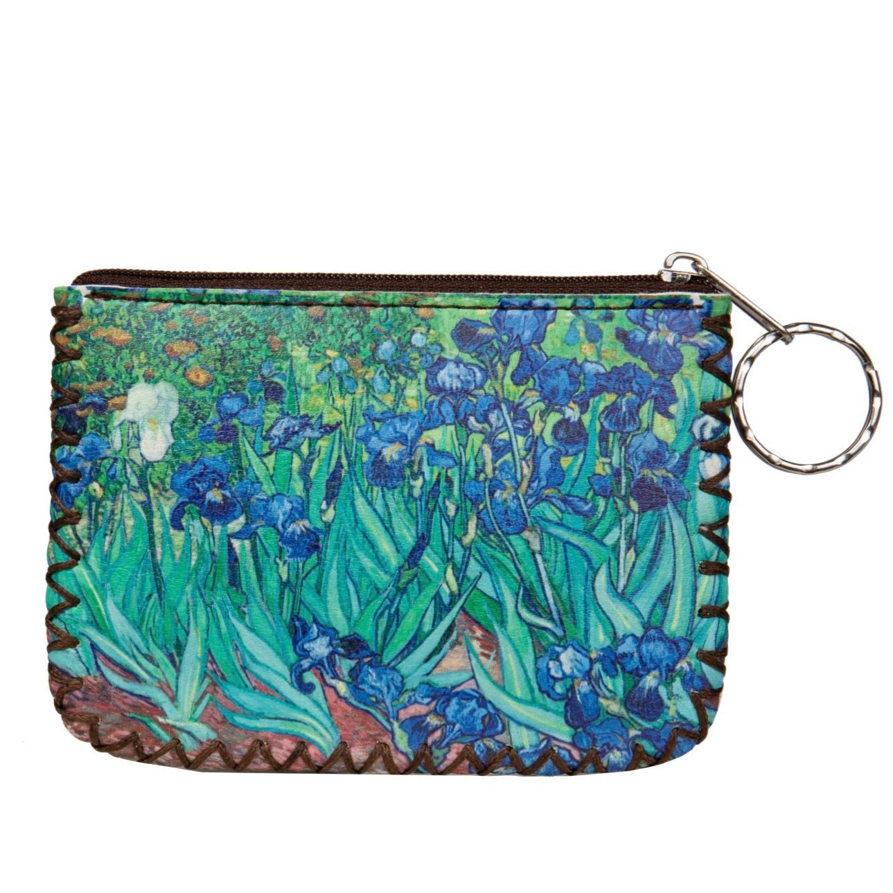 Irises Painting Print Hand Stitch Coin Purse HB0665 - NO.120