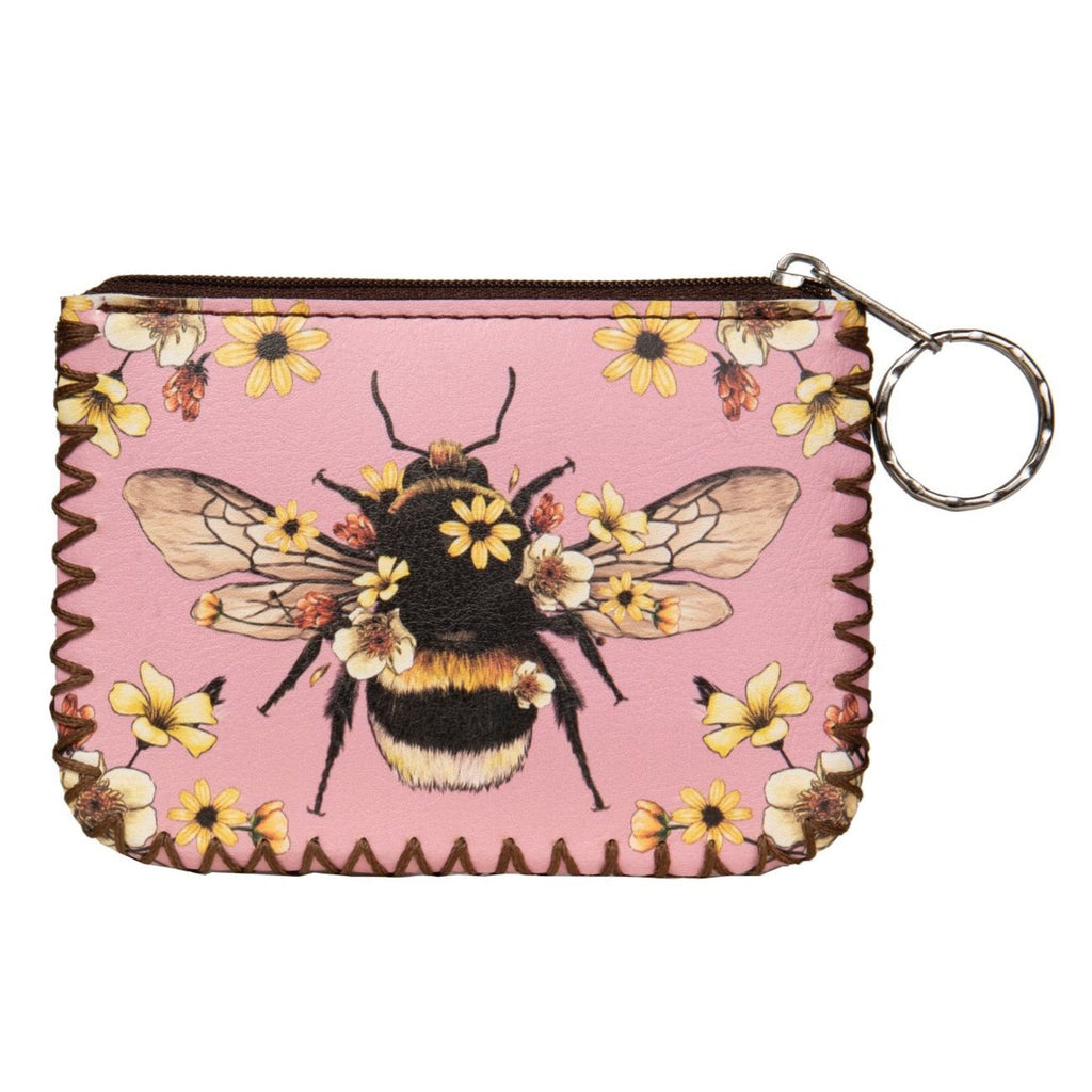 Bee Print Hand Stitch Coin Purse HB0665 - NO.125
